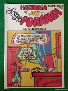 Cómics: Historia de Poránea - Capitulo 24 - El Estraperlo - Forges - Edit. Ed. Zinco-Procomic. S.A. 1983 (P)